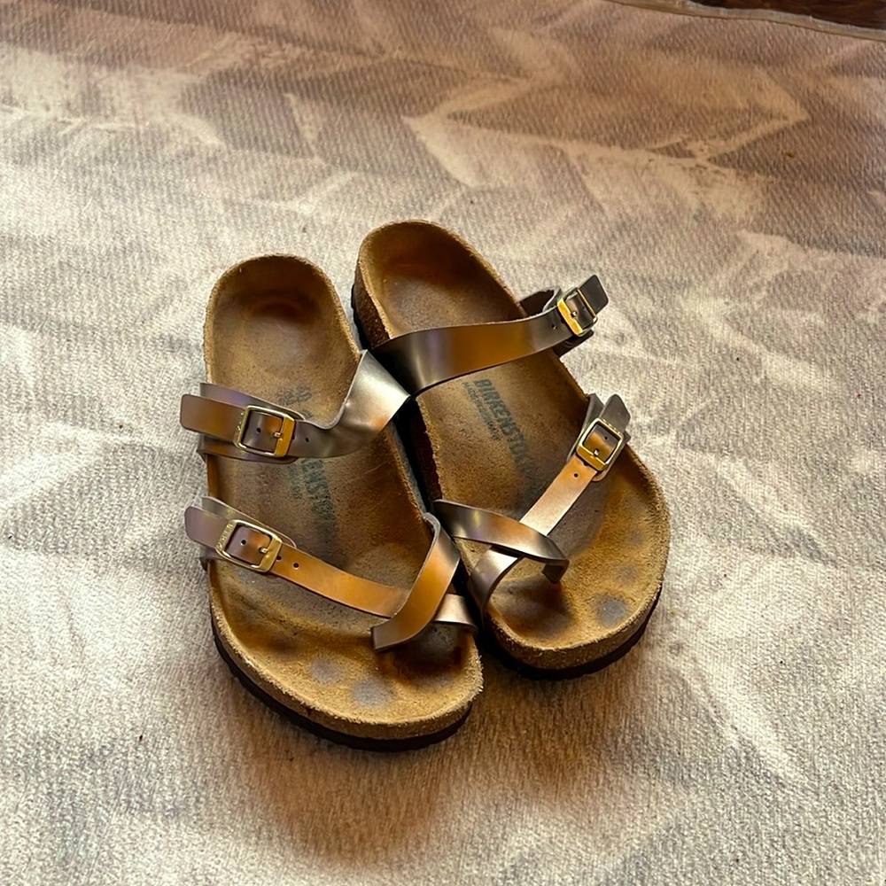 Gently worn Birkenstock sandals